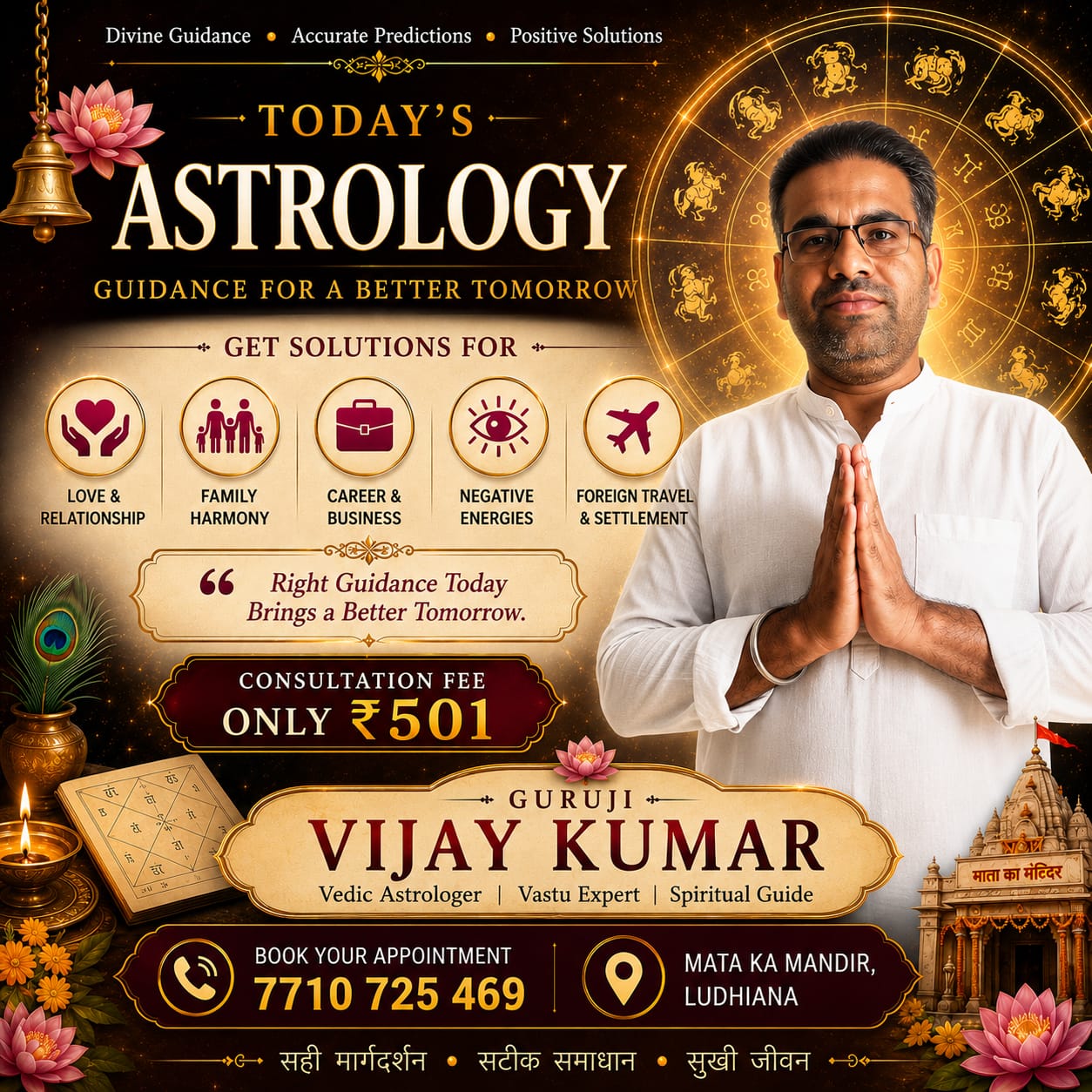 Pandit Vijay Kumar - Vedic Astrologer Ludhiana